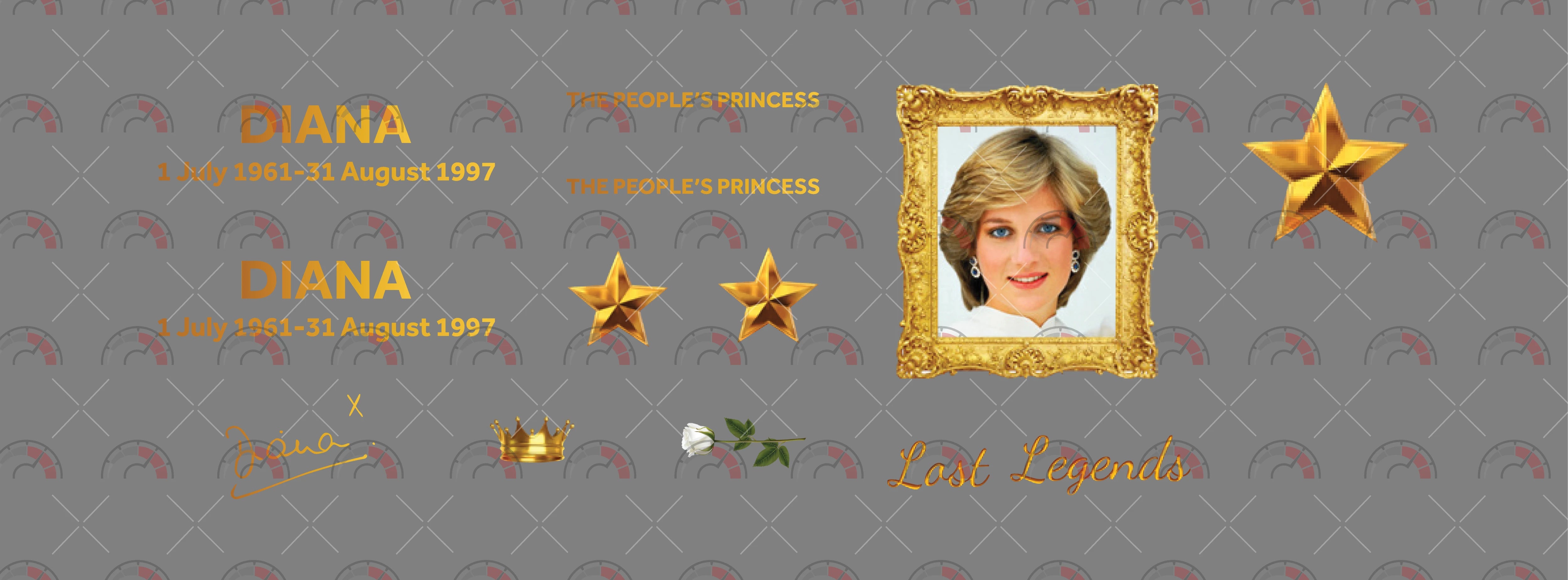 LL Diana model Car Decals