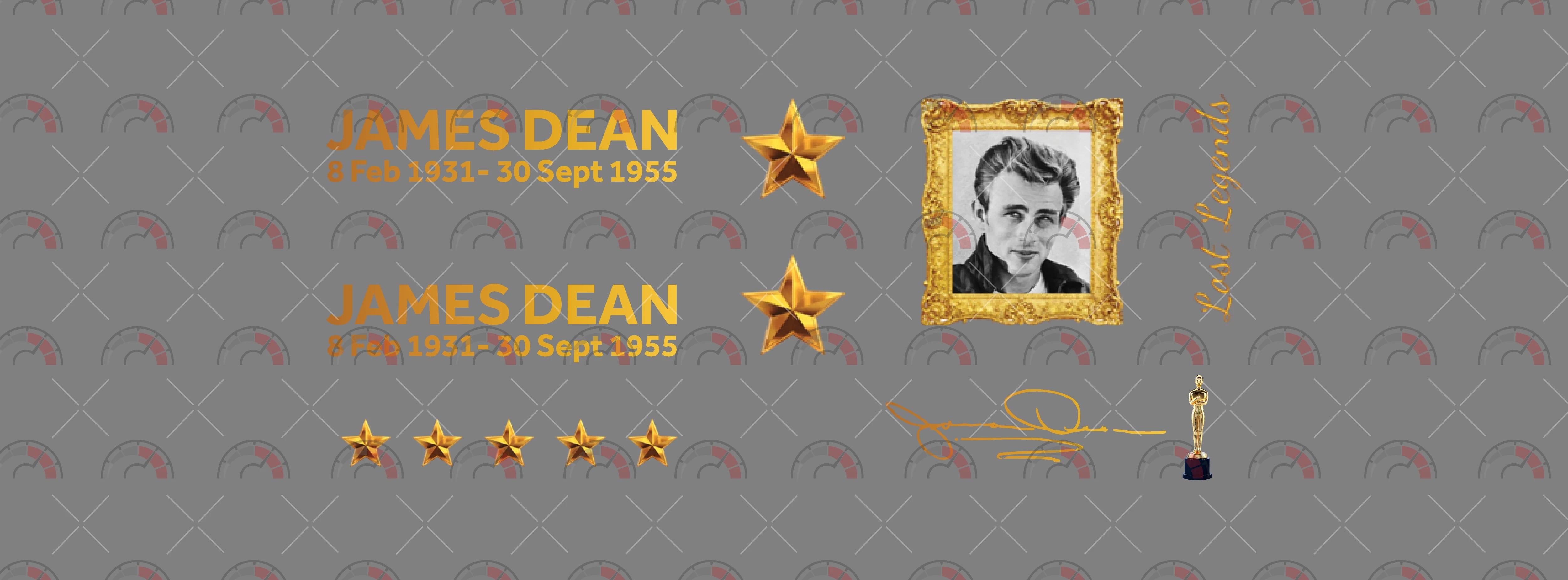 LL James Dean Play Vehicle Decals