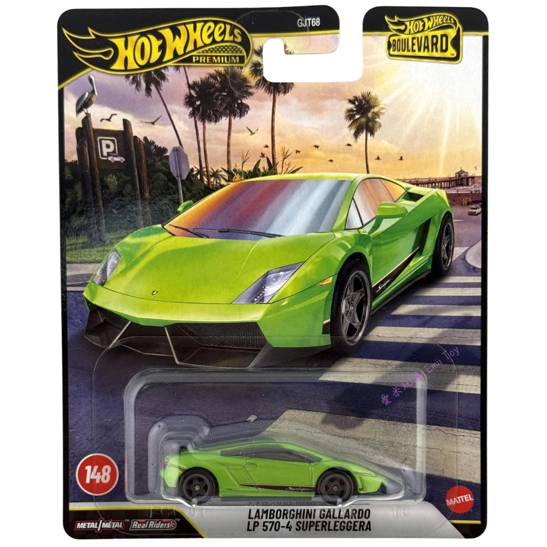 Hot Wheels 1:64 Lamborghini Gallardo LP 570-4 Superleggera Verde Mantis
