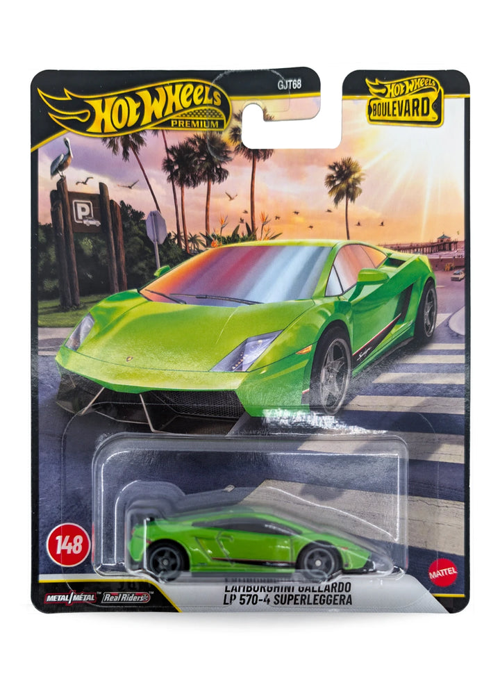 Hot Wheels Lamborghini Gallardo LP 570-4 Superleggera 1:64 - Verde Mantis