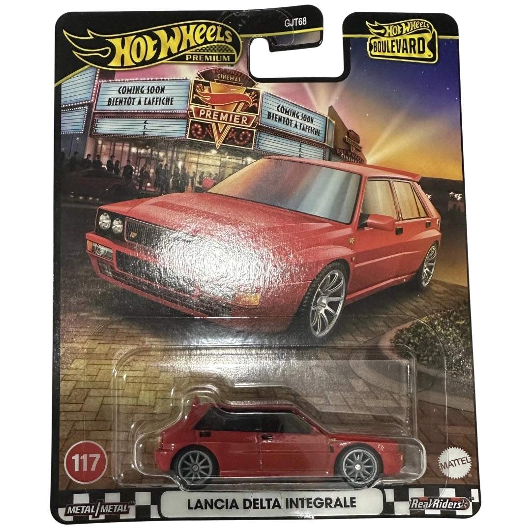 Hot Wheels 1:64 Lancia Delta Integrale Red