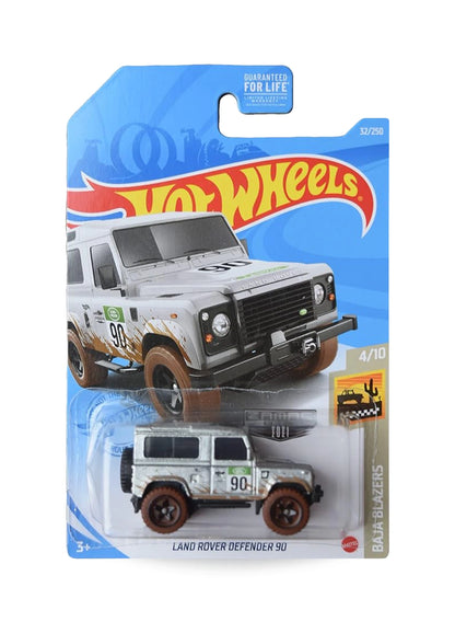 Hot Wheels Walmart Exclusive ZAMAC Editions 2021 Land Rover Defender 90 1:64 – ZAMAC