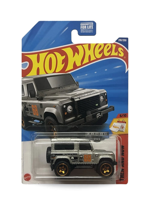 Hot Wheels Walmart Exclusive ZAMAC Editions 2025 Land Rover Defender 90 1:64 – ZAMAC