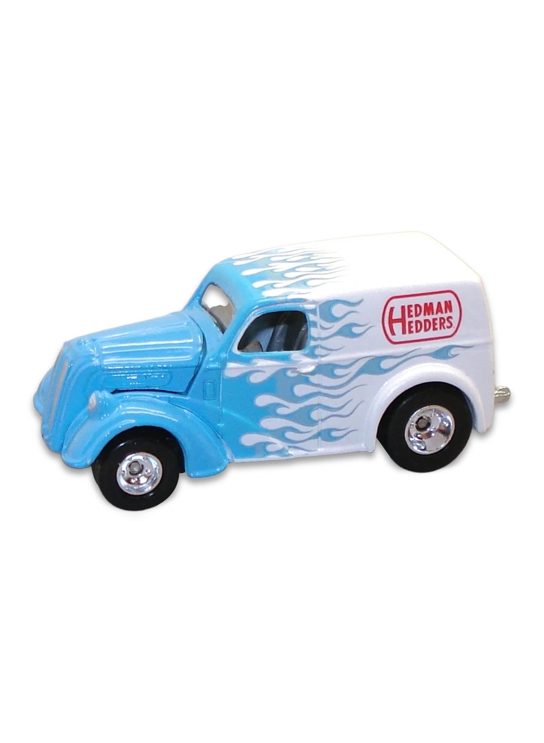Hot Wheels Delivery Slick Rides 2010 Ford Anglia Panel 1:64 – Light Blue & Pearl White