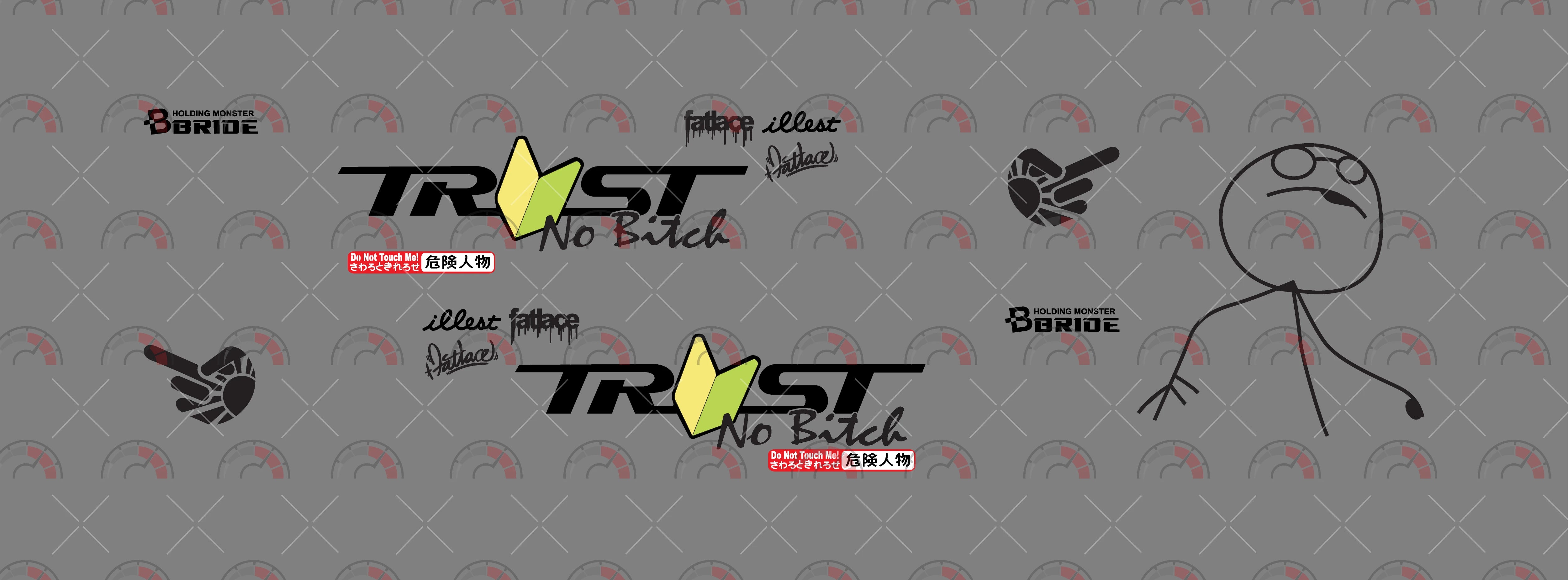 Like a Boss Custom Model Car Decals