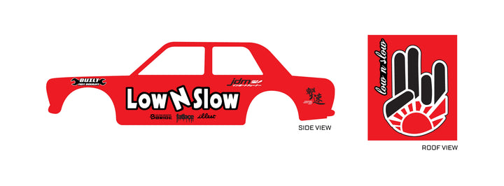 Low'n Slow Toy car Decals
