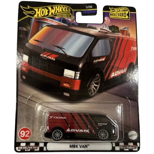 Hot Wheels 1:64 MBK Van Black
