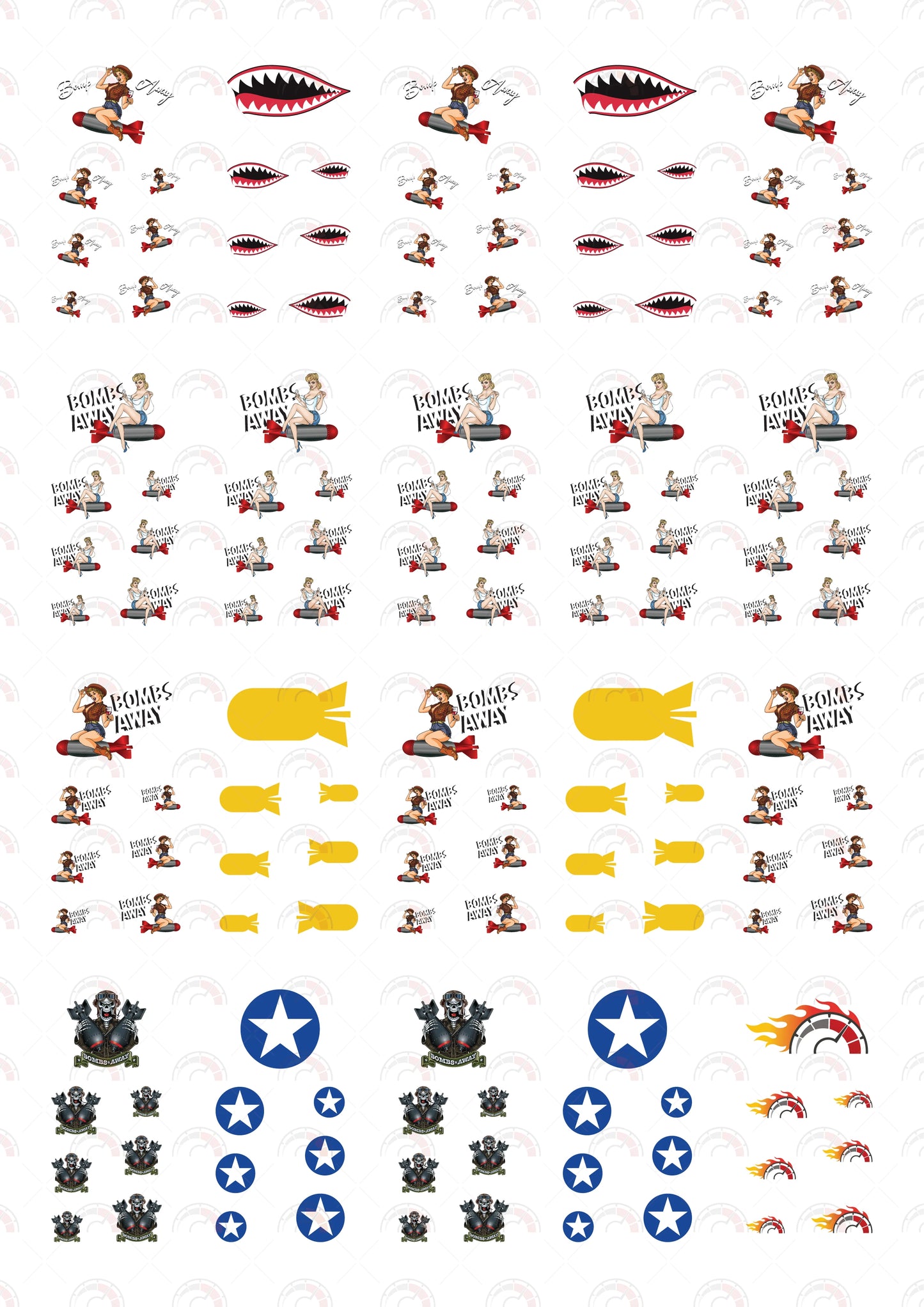 Flying tiger Model Car Wraps