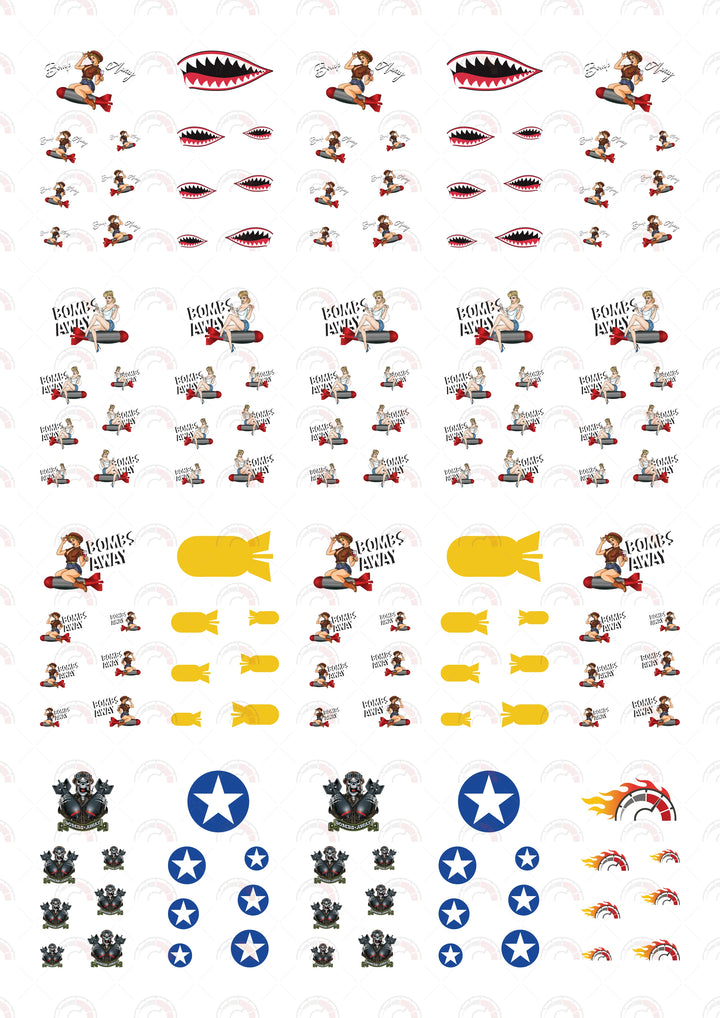 Flying tiger Model Car Wraps
