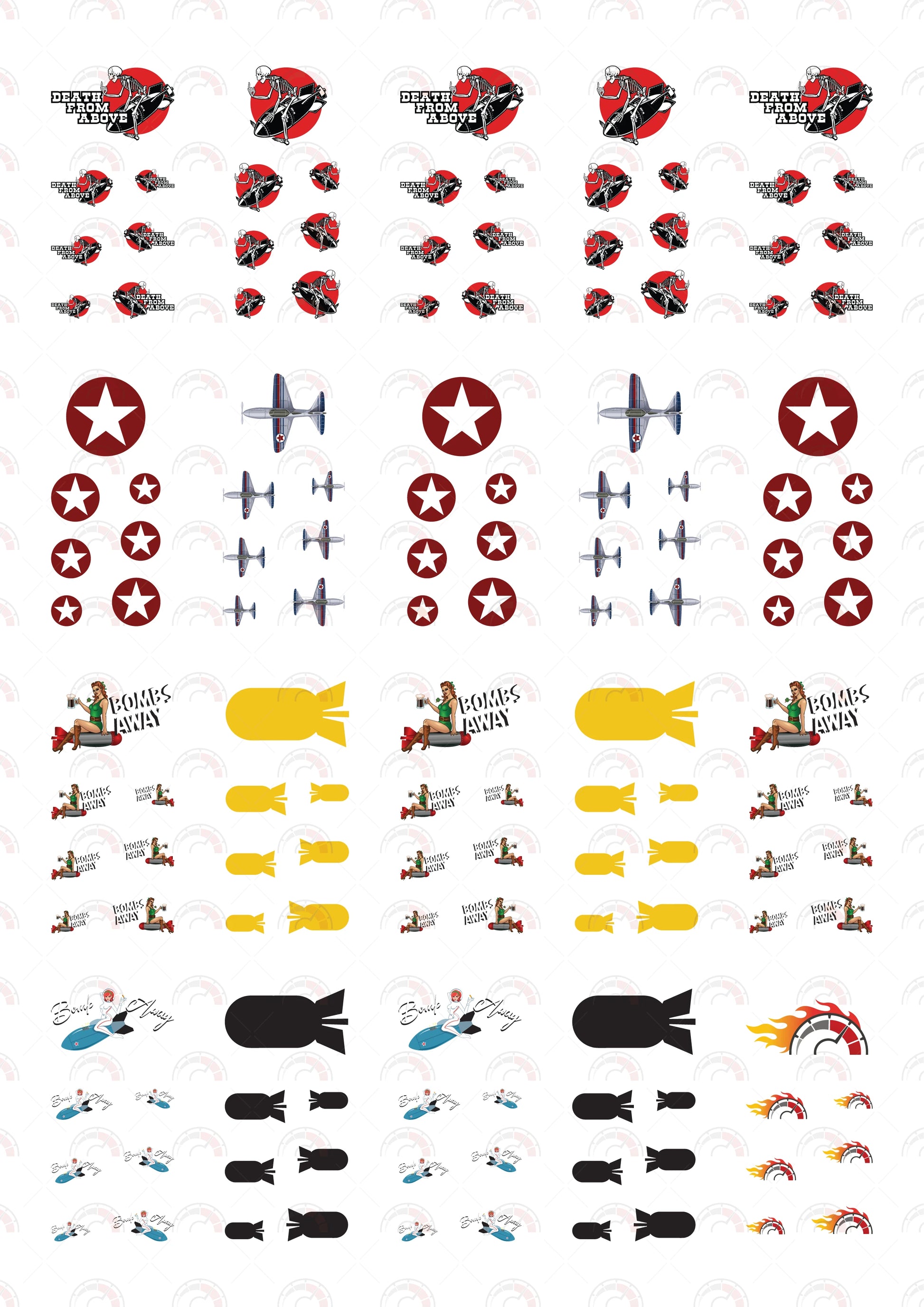 Death from Above Custom Car Decals