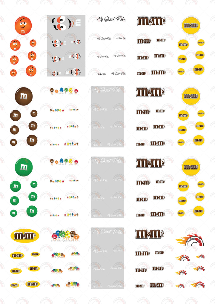 Mr. Orange Vehicle Decals