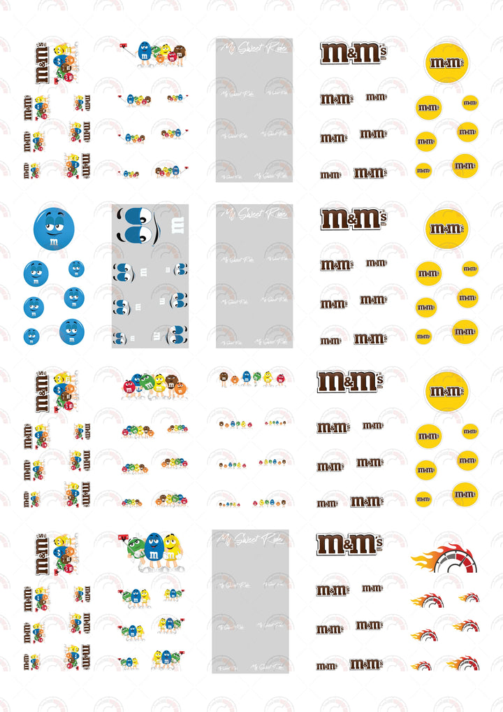 M&M Selfie 2 Vehicle Decals