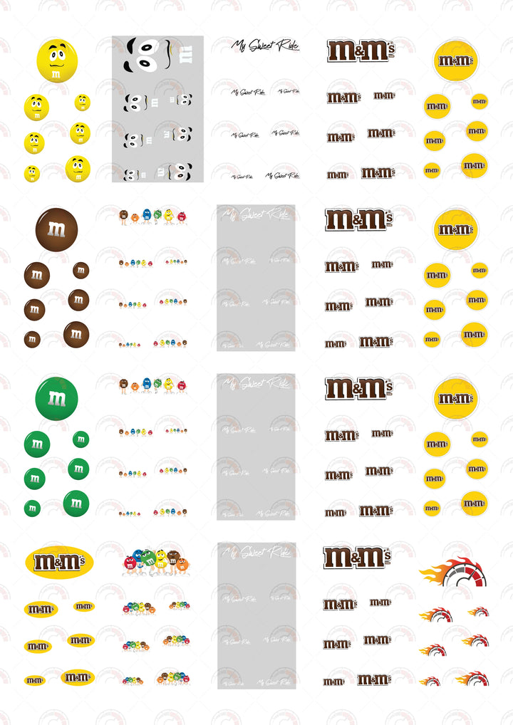 Mr. Yellow Custom Car Decals