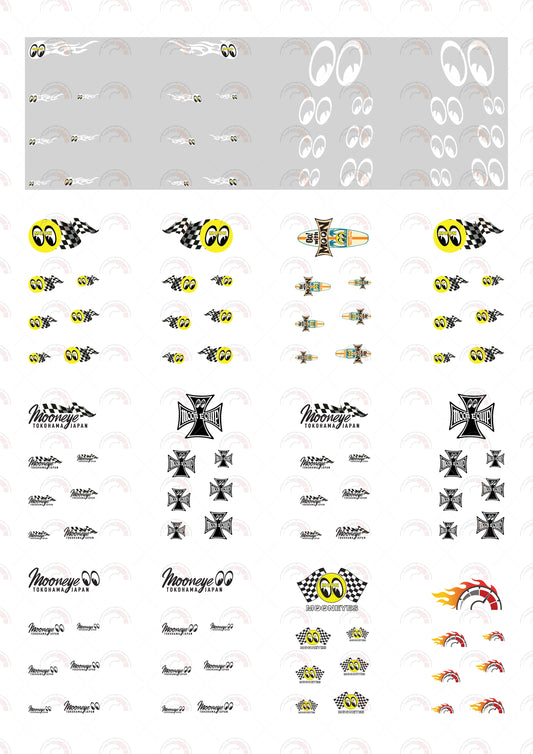 Mooneye 03 Custom Car Decals
