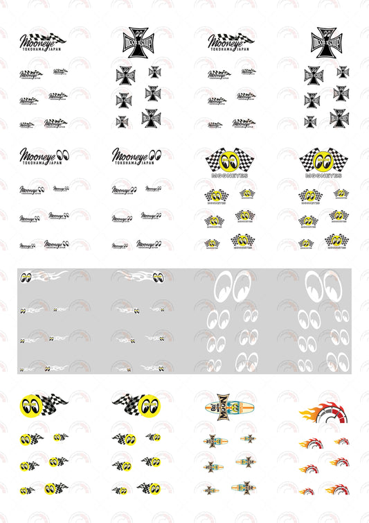 Mooneye 05 Custom Car Decals
