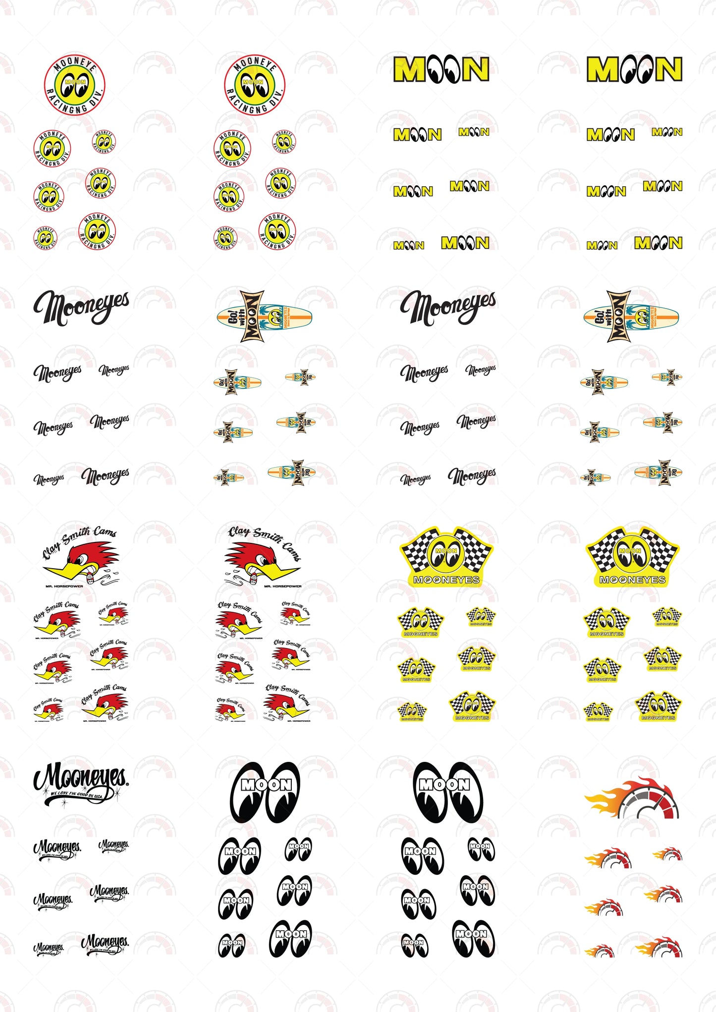 Mooneye 07 Car Decals