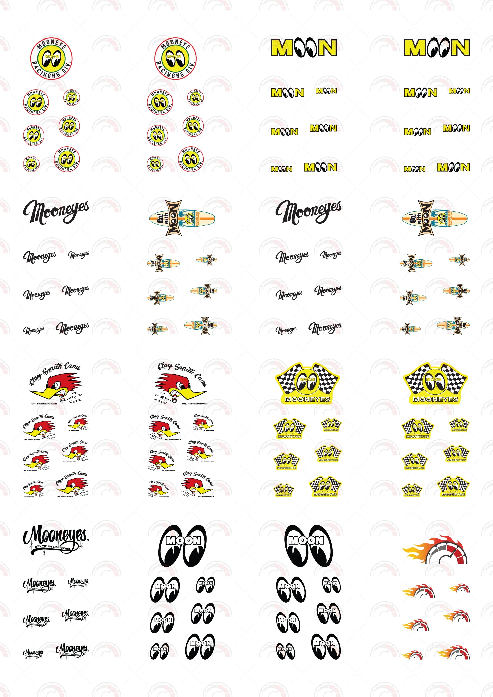 Mooneye 07 Car Decals