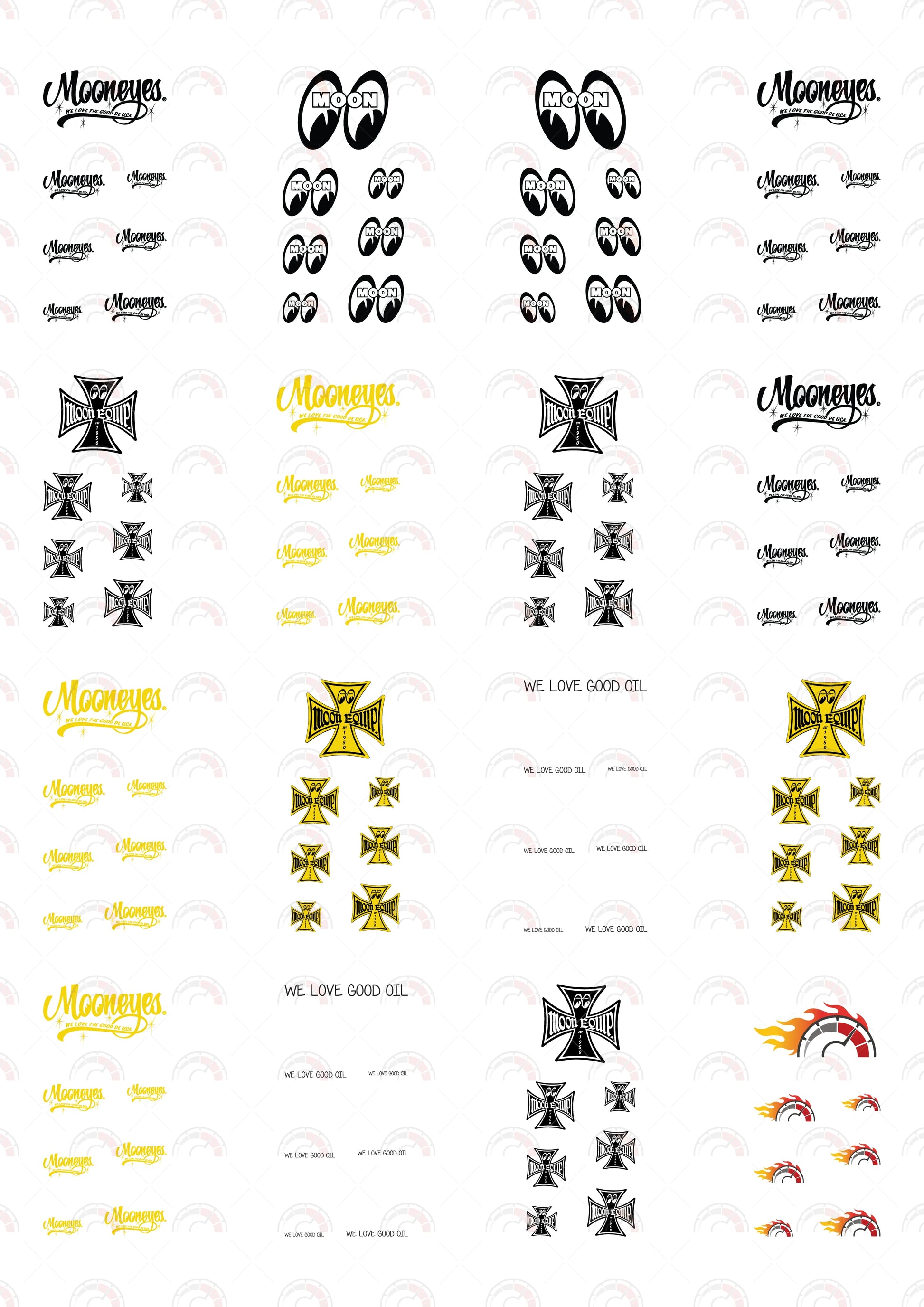 We Love the Good Oil 02 Custom Car Decals