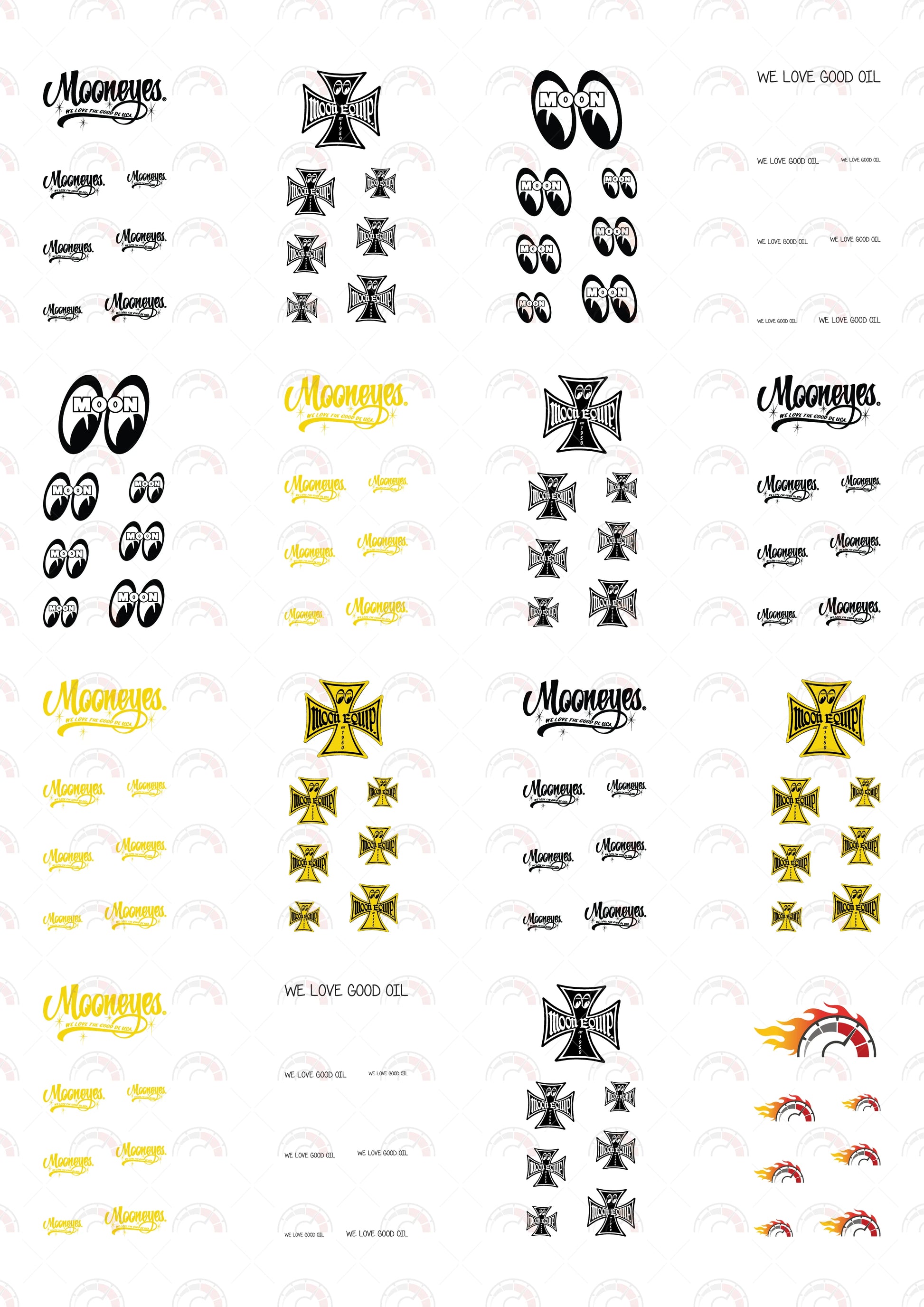 We Love the Good Oil 04 Car Decals