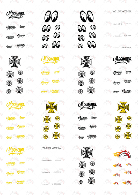 We Love the Good Oil 06 model car Sticker Design