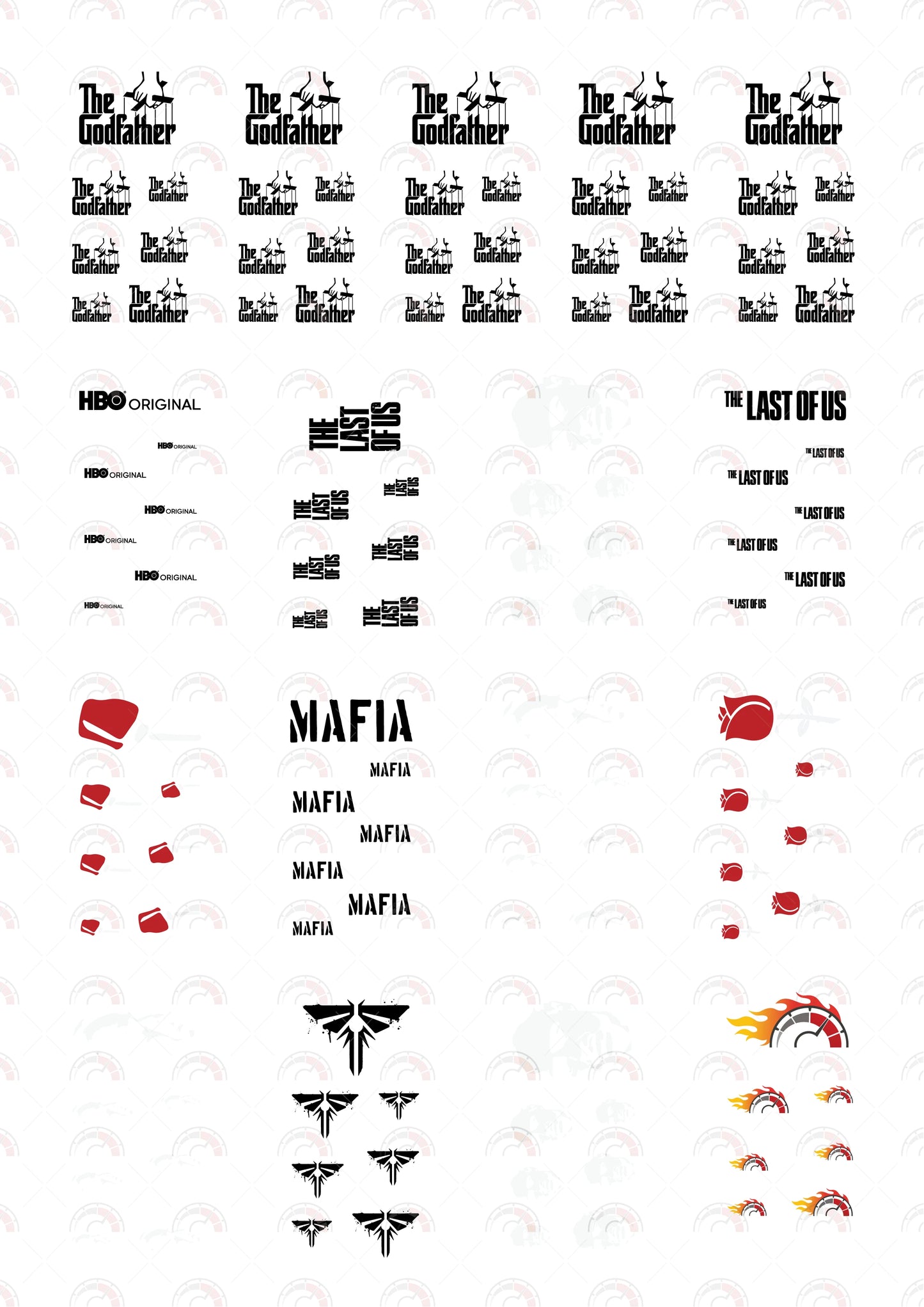 The Godfather stickers