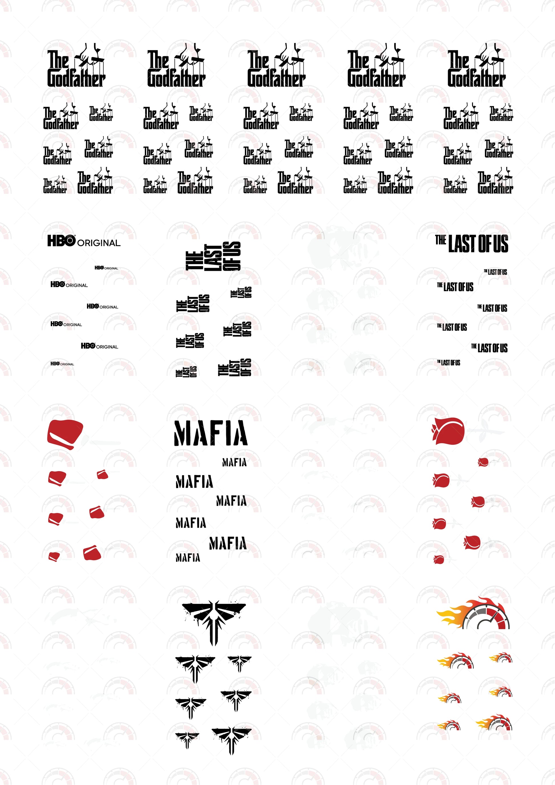 The Godfather stickers