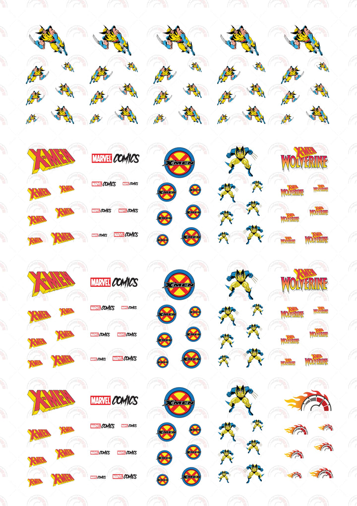 X-Men Wolverine Custom Car Decals