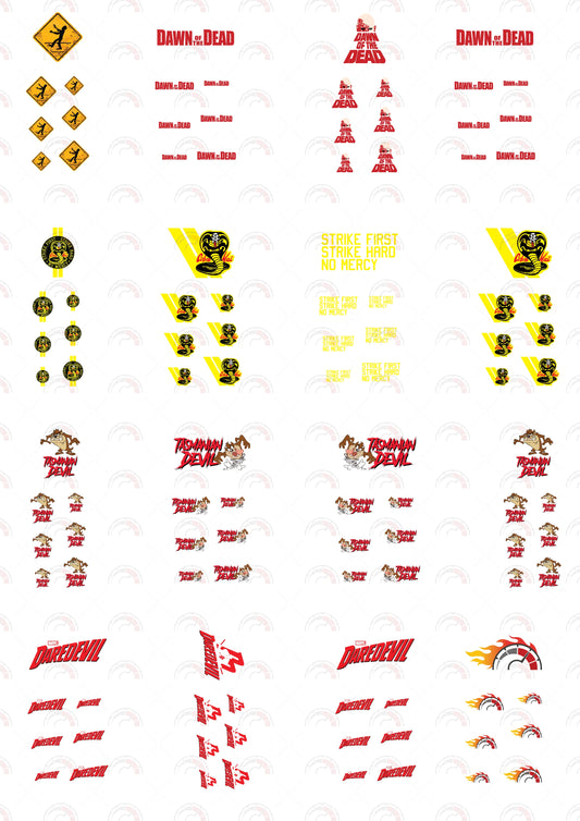 Dawn of the Dead Custom Car Decals