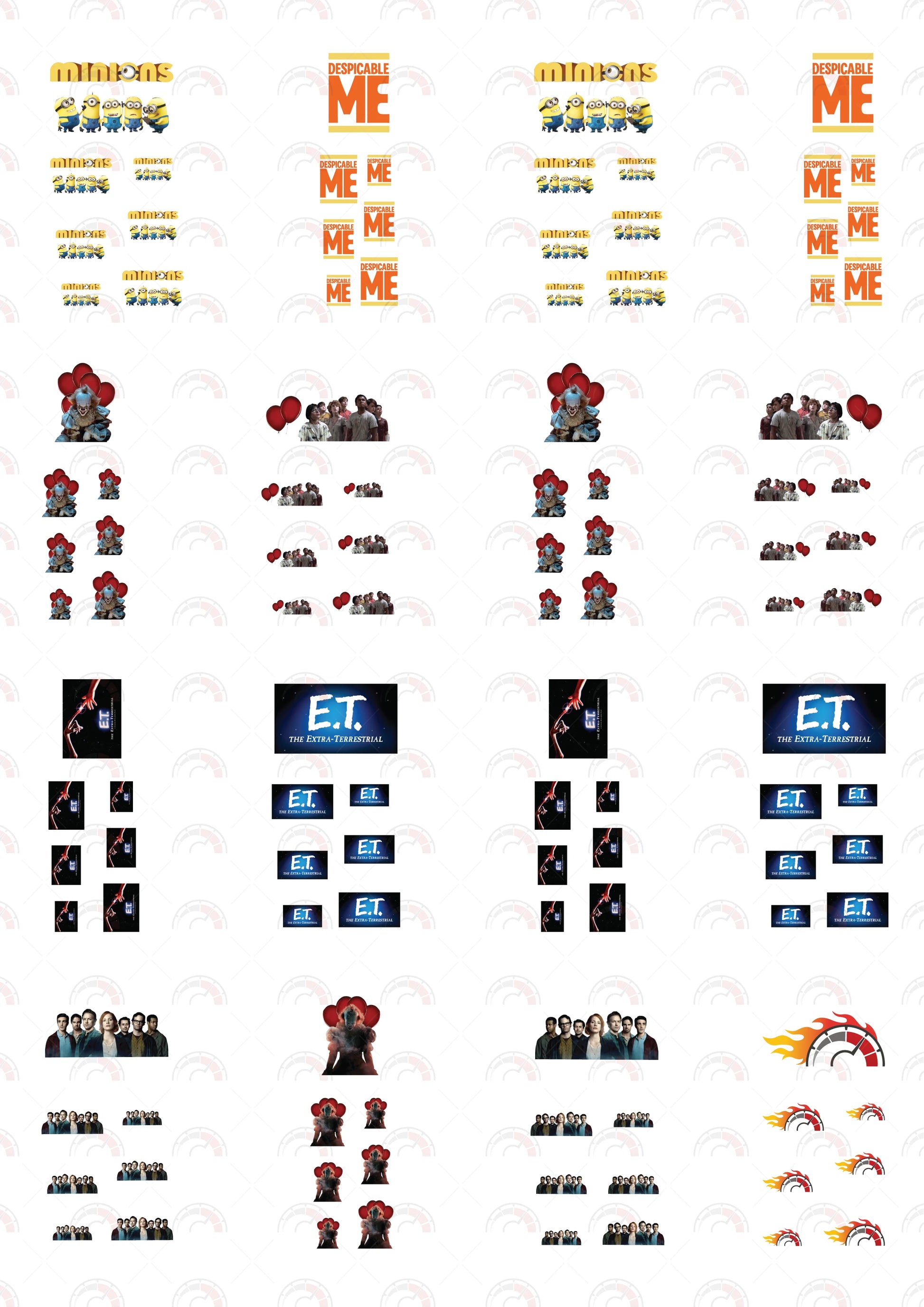 Despicable Me Custom Car Decals