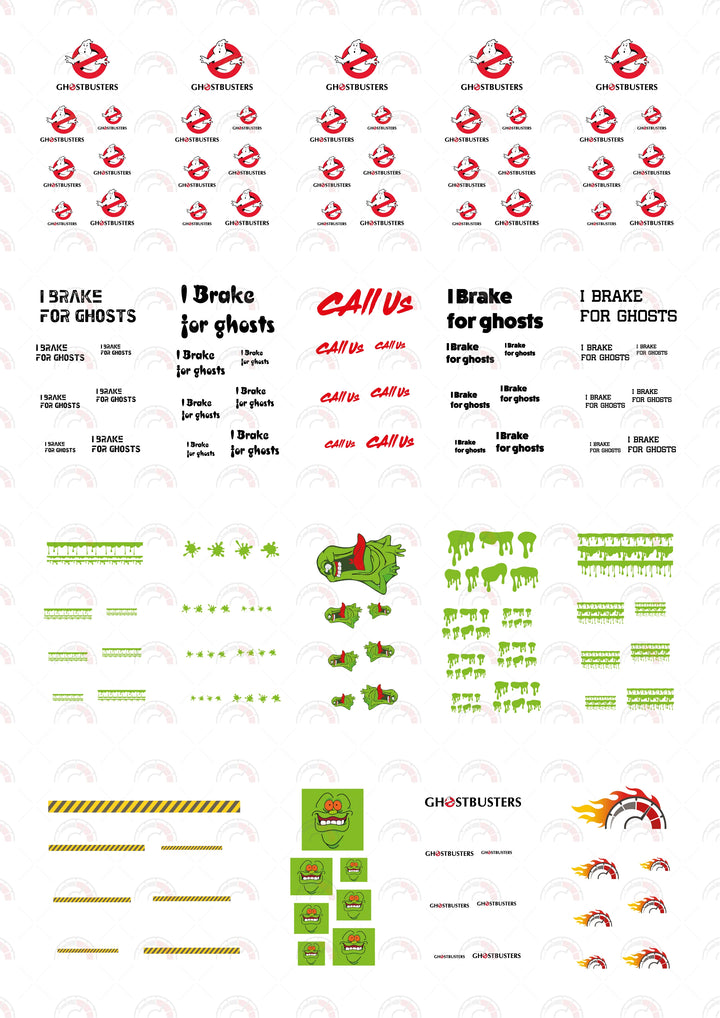 Ghostbusters 02 Custom Car Decals