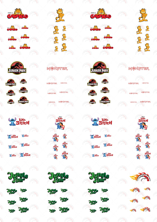 Garfield Sticker Car Decals