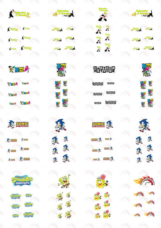 sylvester & tweety model car decals