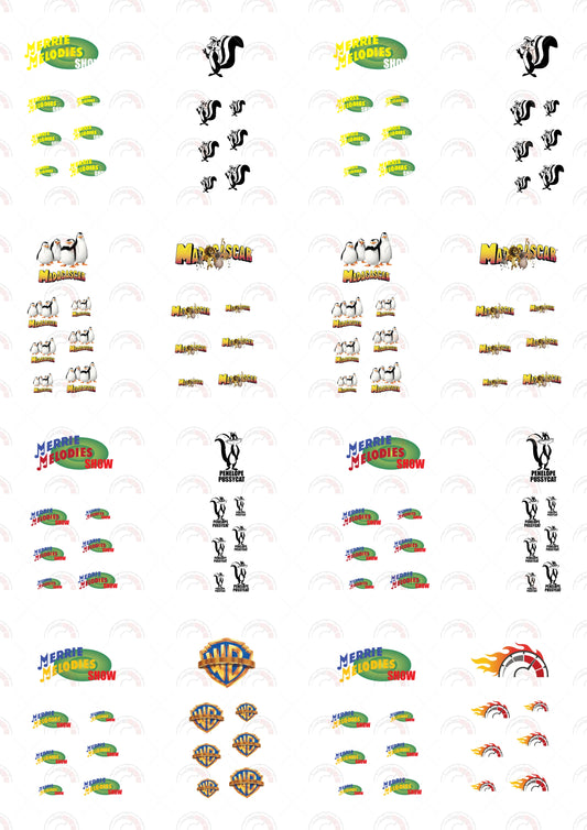 Merrie Melodies 003 Car Sticker Design