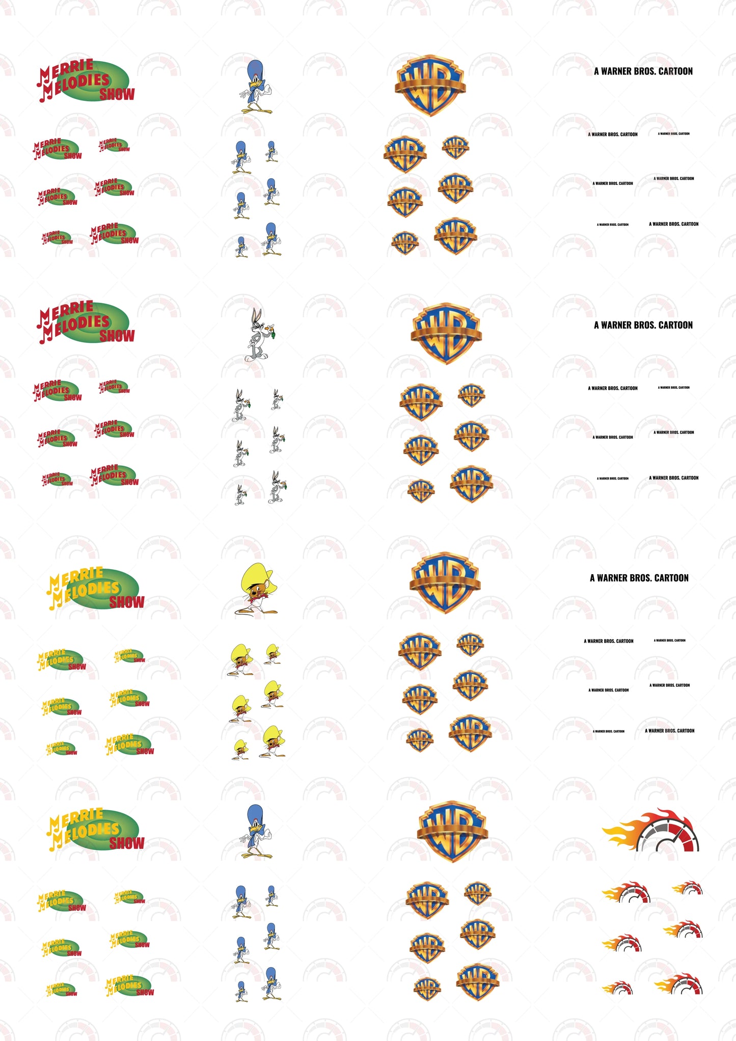 Merrie Melodies 005 Custom Car Decals