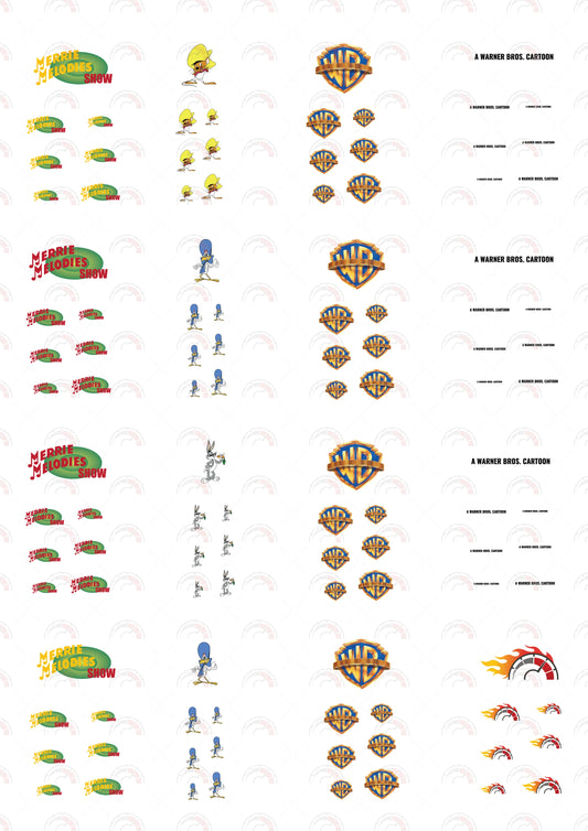 Merrie Melodies 006 Toy Car Sticker
