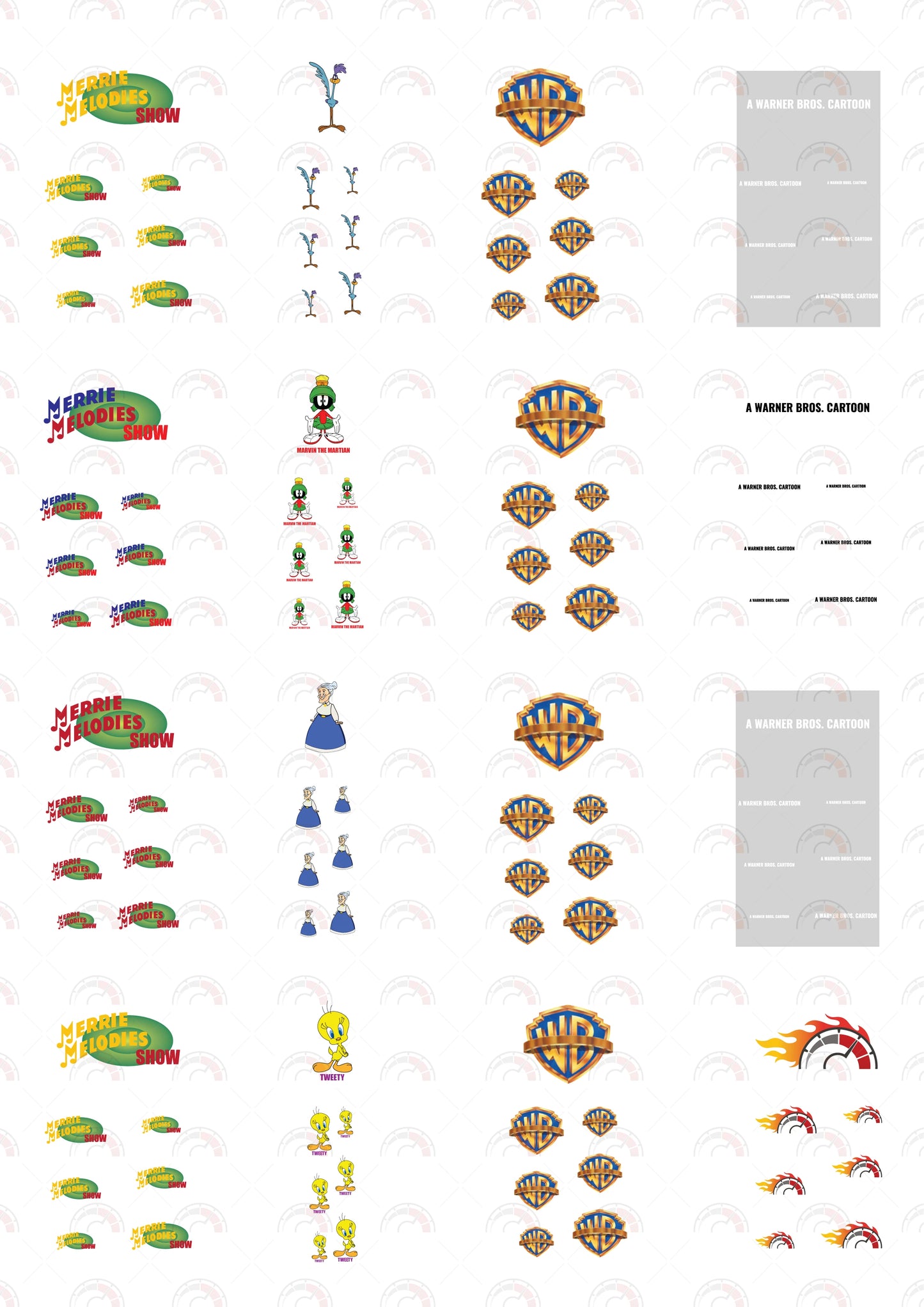 Merrie Melodies 009 Custom Car Decals