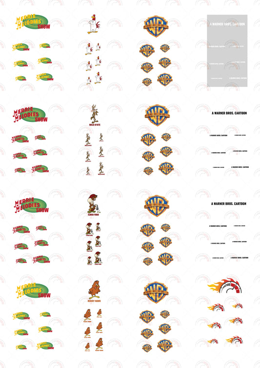 Merrie Melodies 016 Toy Car Sticker Design