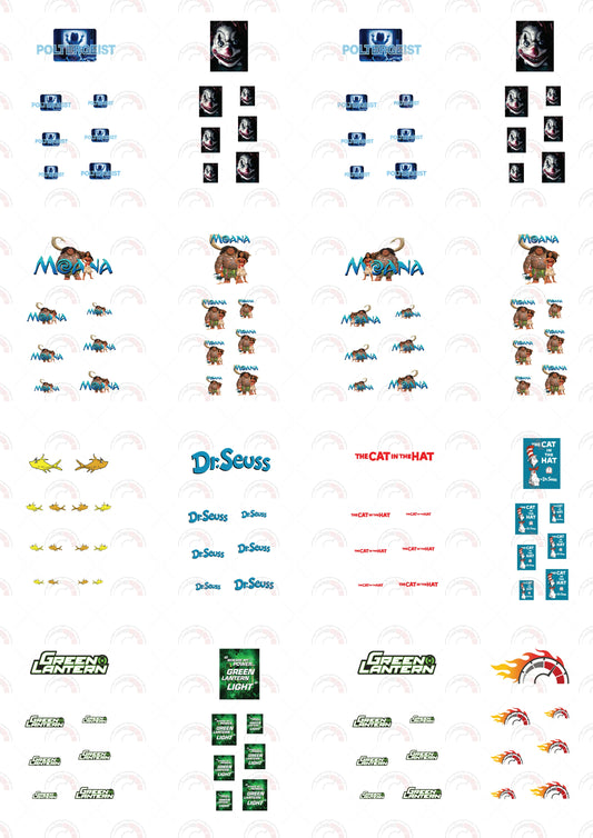 Poltergeist stickers