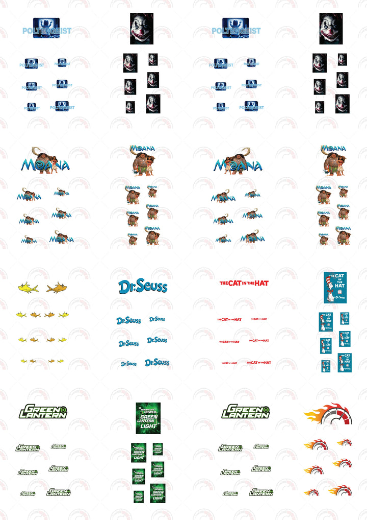 Poltergeist stickers