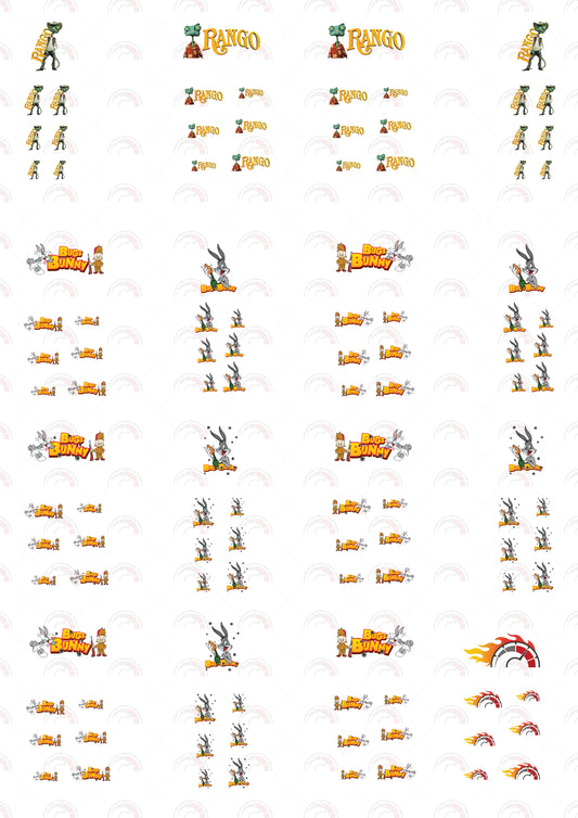 Rango stickers
