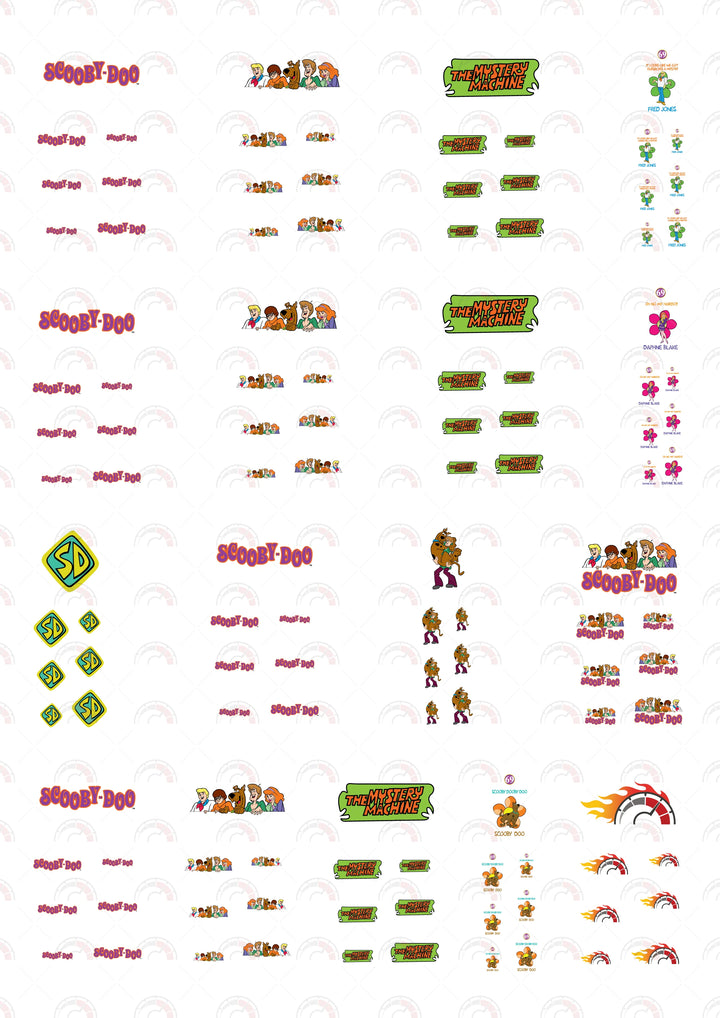 SD Fred model Car Decals