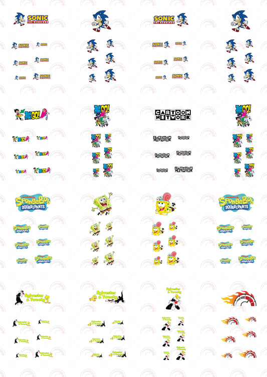 Sonic the Hedgehog stickers