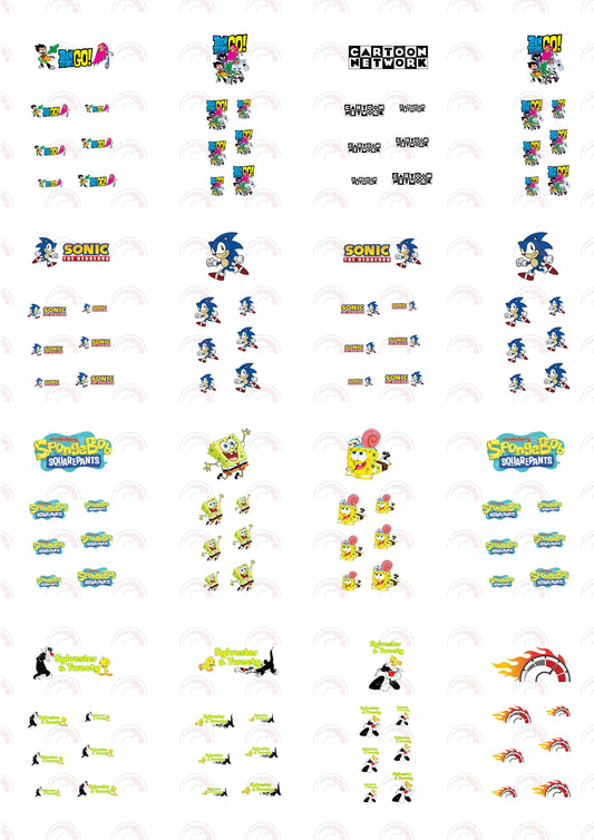 Teen Titans Go design sticker