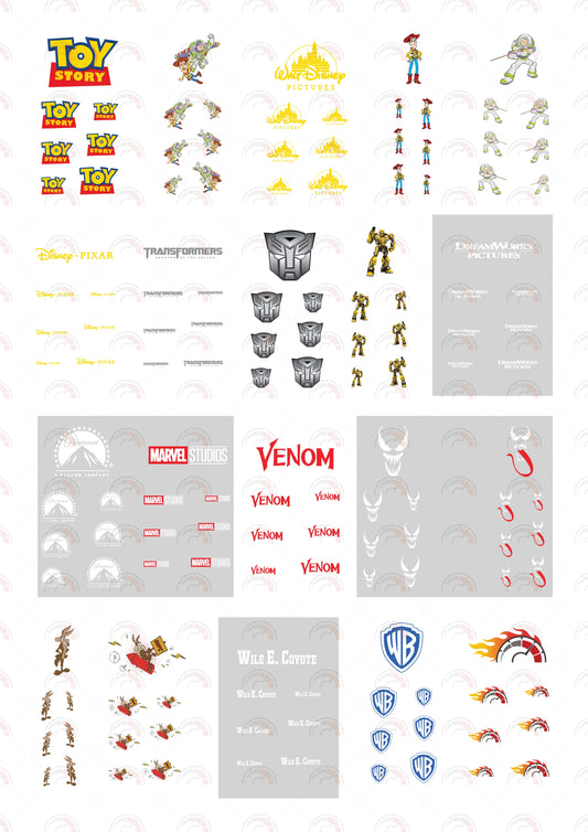 toy story sheet