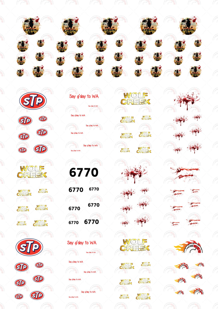 Wolf Creek Custom Car Decals