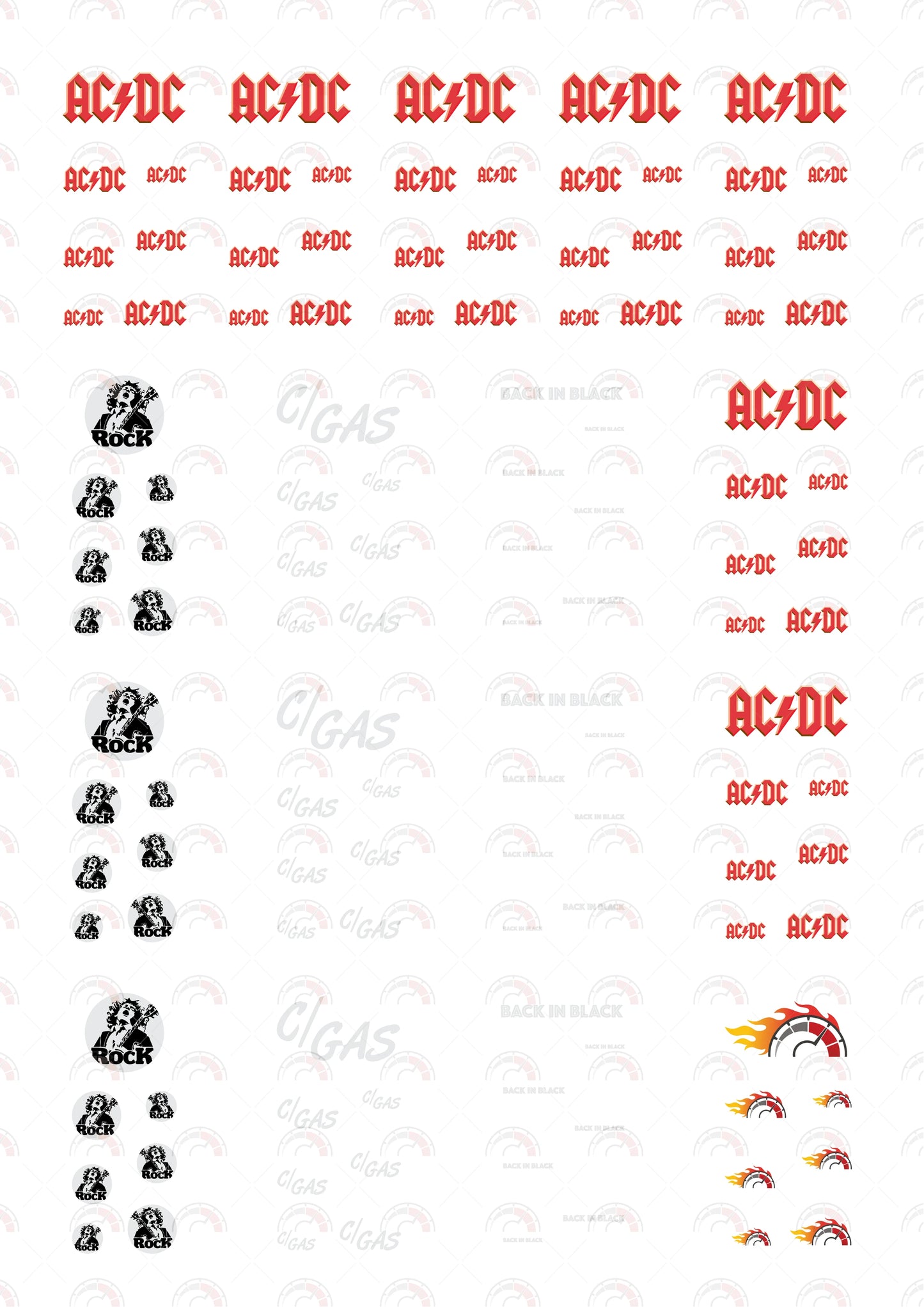 AC DC Model Car Wraps – Diecast Car Sales