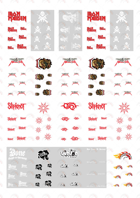 Iron Maiden Custom Car Decals