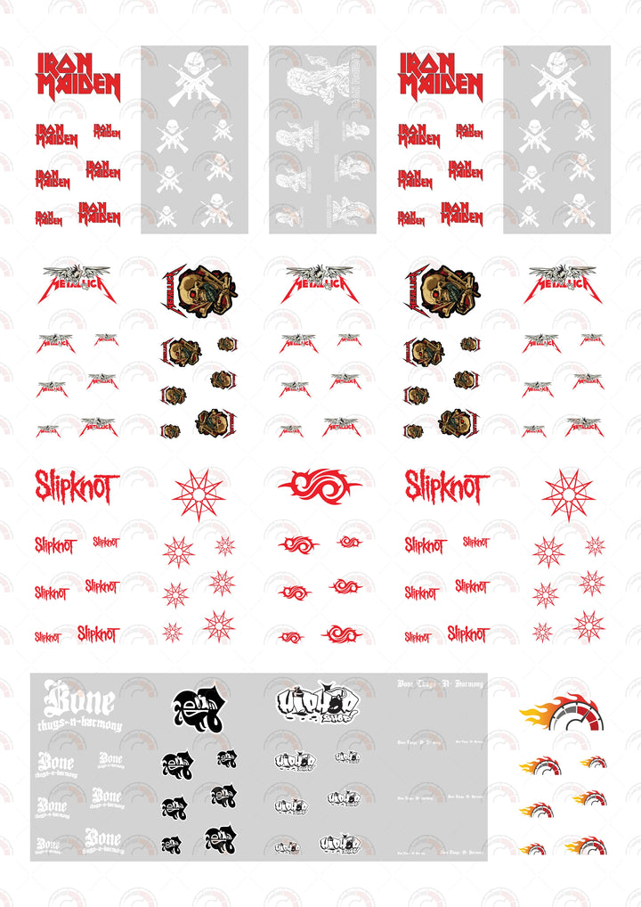 Iron Maiden Custom Car Decals