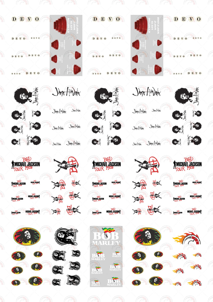 Devo Whip It Custom Car Decals