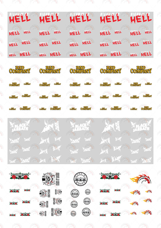 Highway to Hell decals